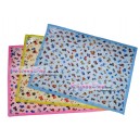 Baby PVC Bed Sheet W/Lace 1" (Large Size)